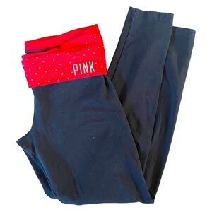 Victoria Secret Pink 3/4 crop yoga pants